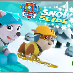 Play Paw Patrol Snow Slide now!