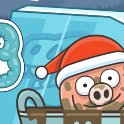 Play Piggy In The Puddle Christmas now!
