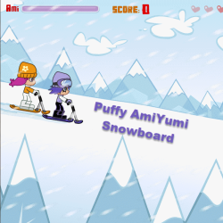 Play Puffy AmiYumi Snowboard now!