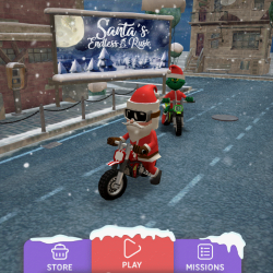 Play Santa Endless Rush now!