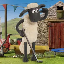 PLay Shaun The Sheep Baahmy Golf now!