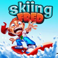 Skiing Fred