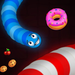 Play Snake vs Worms now!