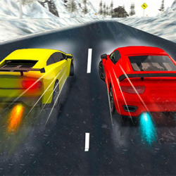Play Snow Fast Hill Track Racing now!