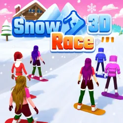 Play Snow Race 3D Game