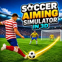 Soccer Aiming Simulator in 3D Play Soccer Aiming Simulator in 3D Game