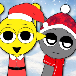 Play Sprunki Christmas now!