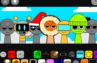 Play Sprunki Snow Day now!