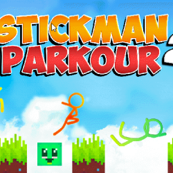 Play Stickman Parkour 2 - Lucky Block now!