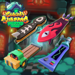 Play Subway Surfers Haunted Hood now!