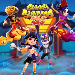 PLay Subway Surfers: Year of the Snake now!