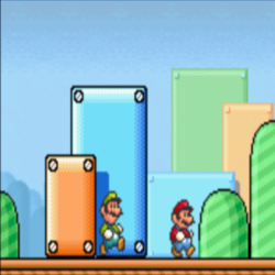 Play Super Mario Advance 4 now!