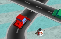 Play Traffic Run Christmas now!
