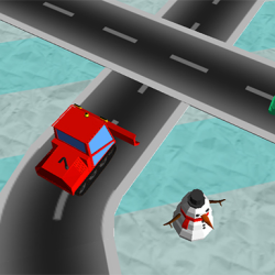Play Traffic Run Christmas now!