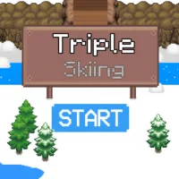 Triple Skiing