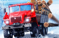 Play Truck Driver: Snowy Roads now!