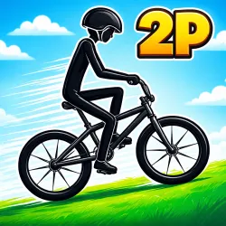 Play Wheelie Bike 2P now!