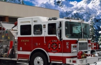 Play Winter Firefighters Truck now!
