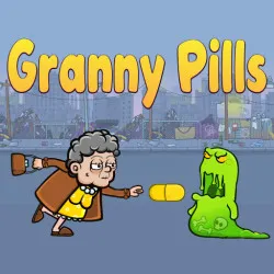 PLay Granny Pills - Defend Cactuses now!