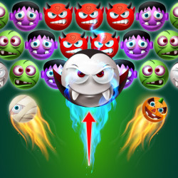 Play Halloween Bubble Shooter now!
