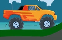 Play Monster Truck Hill Driving 2D now!