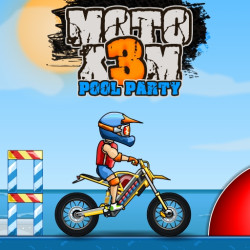 Play Moto X3M Pool Party now!