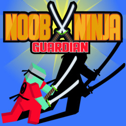 Play Noob Ninja Guardian now!