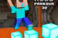 Play Noob Parkour 3D now!