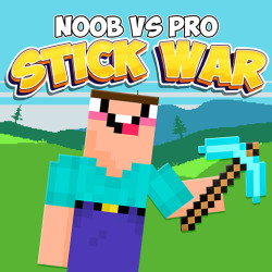 Play Noob vs Pro Stick War now!