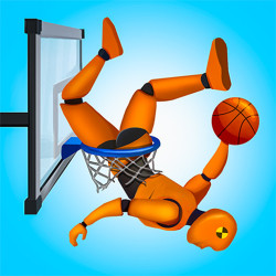 Play Ragdoll Mega Dunk now!