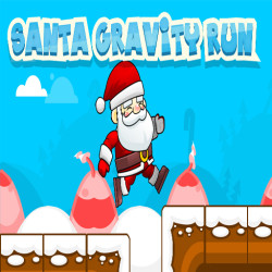 Play Santa Gravity Run now!