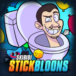 Play Skibidi StickBloons now!