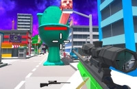 Play Skibidi Toilet FPS Shooting Survival now!