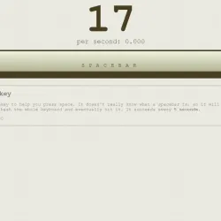 PLay Spacebar Clicker now!