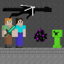 PLay Steve and Alex Dragon Egg now!