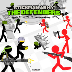 Play Stickman Army : The Defenders now!