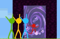 Play Stickman Parkour Skyland now!