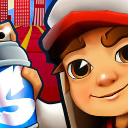 Play Subway Santa Princess Runner now!