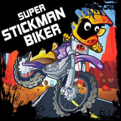 Play Super Stickman Biker now!