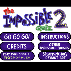 Play The Impossible Quiz 2 now!