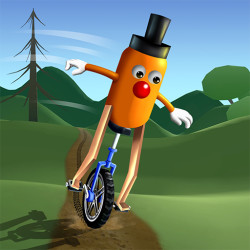 Play Unicycle Balance 3D now!
