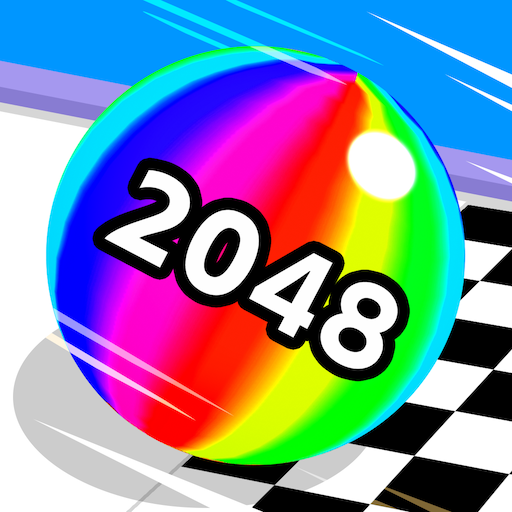 Color Ball Run 2048