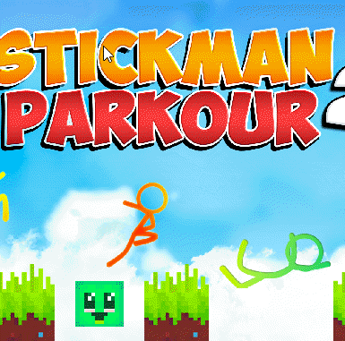 Stickman Parkour 2 - Lucky Block